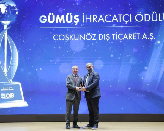 Coşkunöz Dış Ticaret Received The Silver Category Exporter Award