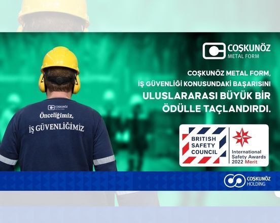 International Award to Coşkunöz Form Metal